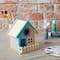 7" Wood Birdhouse with Fence by Make Market®